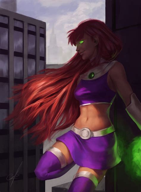 nude starfire